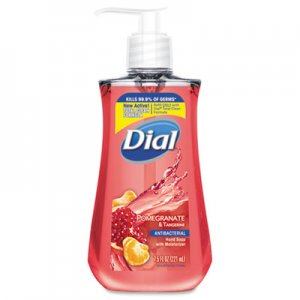 Dial Antimicrobial Liquid Soap, 7 1/2 oz Pump Bottle, Pomegranate & Tangerine, 12/CT DIA02795CT DIA 02795CT