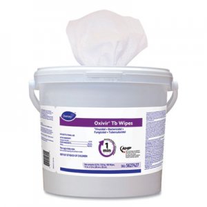 Diversey Oxivir TB Disinfectant Wipes, 11 x 12, White, 160/Bucket, 4 Bucket/Carton DVO5627427 5627427