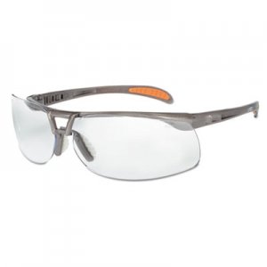 Honeywell Uvex Protege Safety Glasses, Ultra-dura Anti-Scratch, Sandstone Frame, Clear Lens UVXS4210EA UVX S4210EA