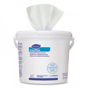 Diversey Easywipe Disposable Wiping Refill, 8 5/8 x 24 7/8, White, 125/Bucket, 6/Carton DVO5768748 5768748