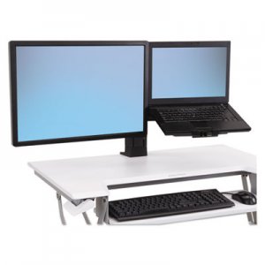 WorkFit by Ergotron WorkFit-T and WorkFit-PD Conversion Kit, LCD & Laptop Kit, Black ERG97907 97-907