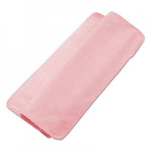 Boardwalk Lightweight Microfiber Cleaning Cloths, Pink, 16 x 16, 24/Pack BWK16REDCLOTH 1889797