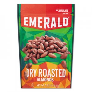 Emerald Dry Roasted Almonds, 5 oz Pack, 6/Carton DFD33664 33664