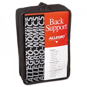 Allegro Economy Back Support Belt, Large, Black ALG717603 037-7176-03