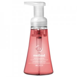 Method Foaming Hand Wash, Pink Grapefruit, 10 oz Pump Bottle MTH01361EA 01361EA