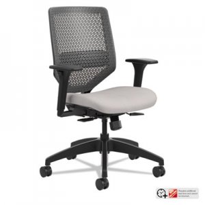 HON Solve Series ReActiv Back Task Chair, Sterling/Charcoal HONSVMR1ACLCO19