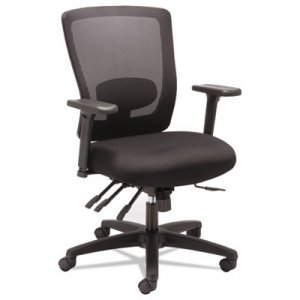 Alera Envy Series Mesh Mid-Back Multifunction Chair, Black ALENV42M14
