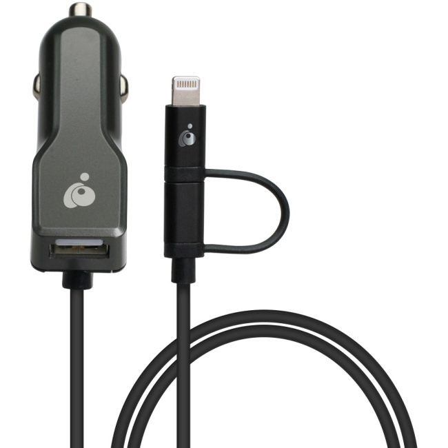 Iogear DuoLinq 2-in-1 Car Charger GPACML01