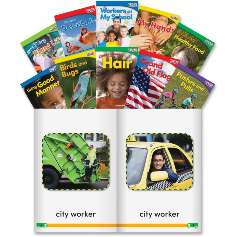 Shell Grade K Time for Kids Book Set 1 24706 SHL24706