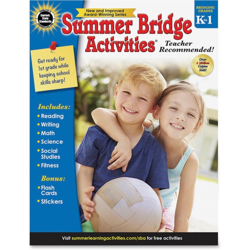 Summer Bridge Grade K-1 Activities Workbook 704696 CDP704696