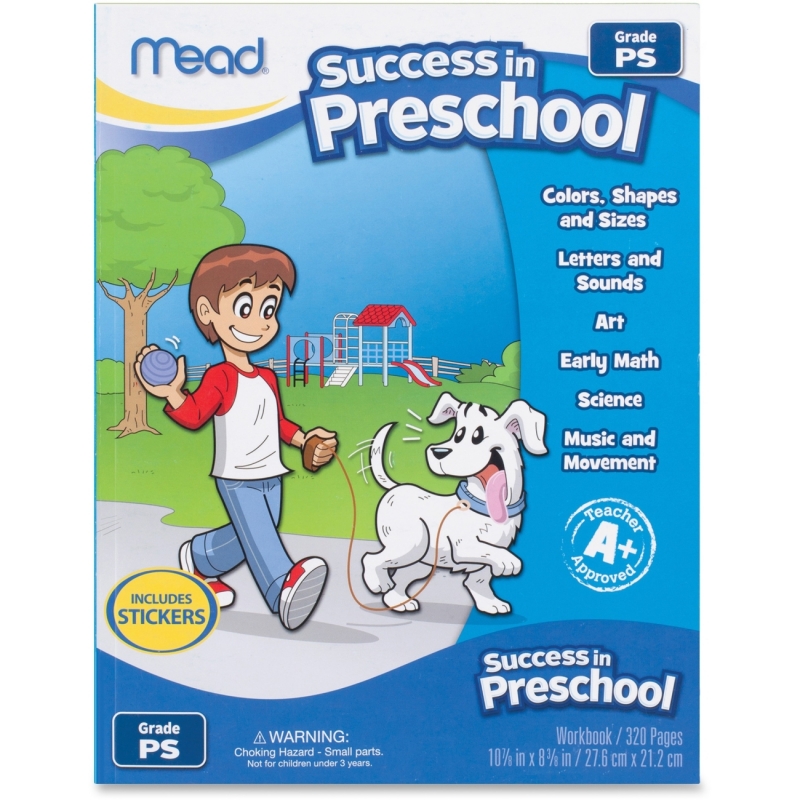 Mead Success In Preschool Workbook 48108 MEA48108