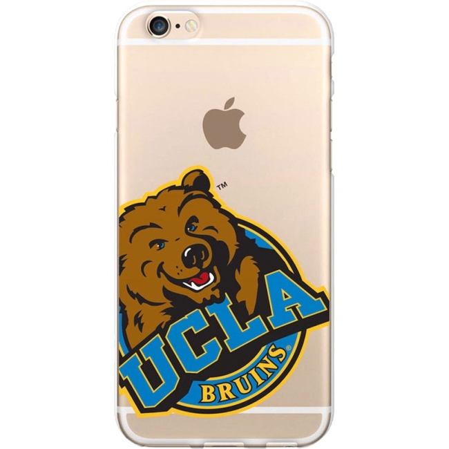 OTM UCLA Bruins Clear Phone Case, Cropped V1 IPH6CV1CLR-UCLA