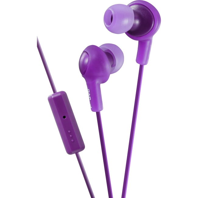 JVC Gumy Plus Inner Ear Headphones With Remote & Mic HAFR6V HA-FR6-V