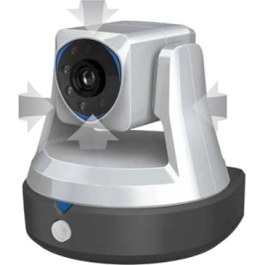 Swann Pan & Tilt Wi-Fi Security Camera with Smart Alerts SWADS-446CAM-US SWADS-446CAM