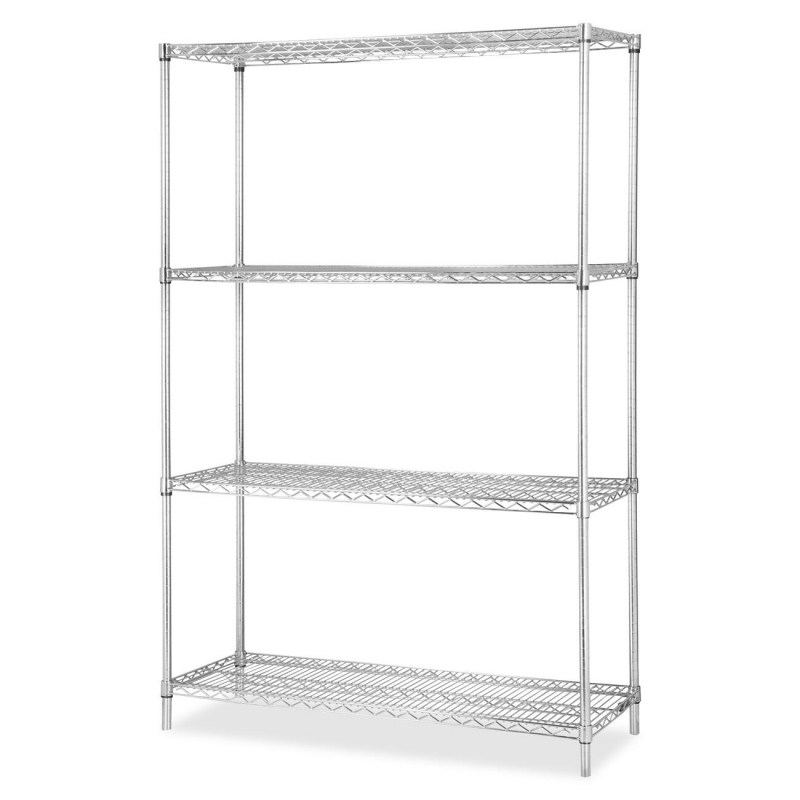 Lorell Industrial Wire Shelving Add-on Unit 84188 LLR84188