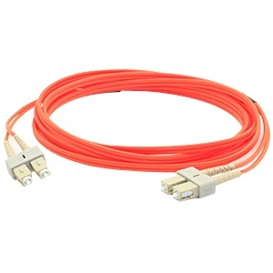 AddOn 8m Multi-Mode Fiber (MMF) Duplex SC/SC OM1 Orange Patch Cable ADD-SC-SC-8M6MMF