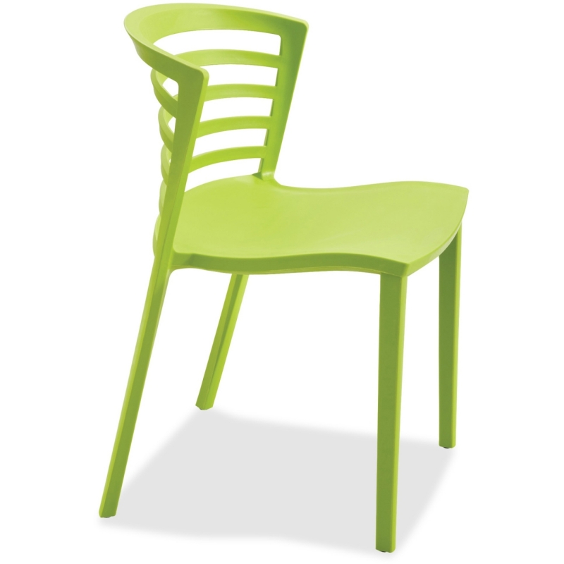 Safco Safco Entourage Stack Chair - Grass (qty. 4) 4359GS SAF4359GS