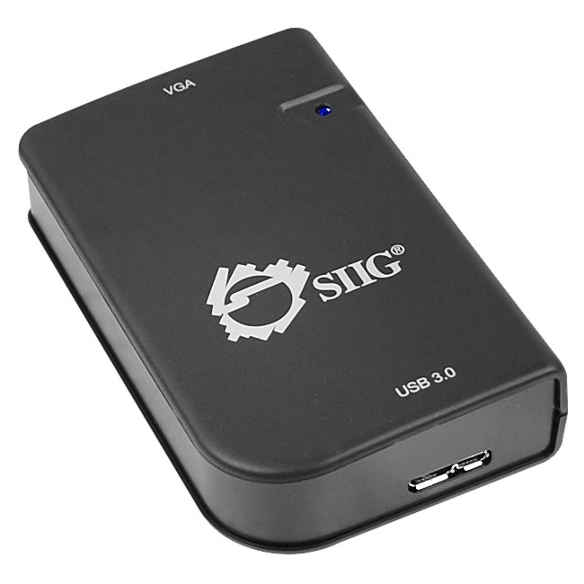 SIIG SuperSpeed USB 3.0 to VGA Adapter JU-VG0511-S2