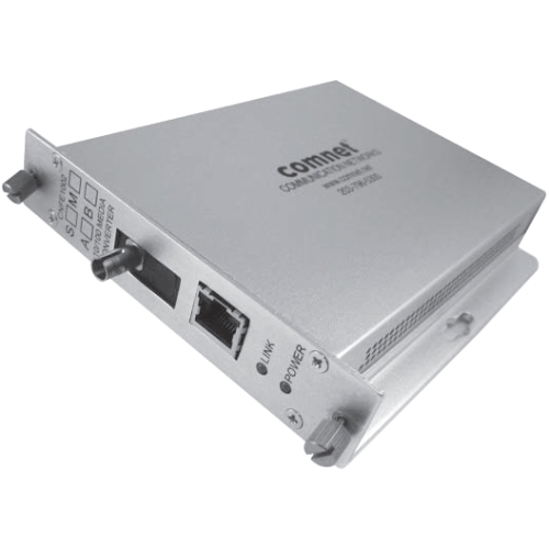 ComNet 10/100 Mbps Ethernet Electrical to Optical Media Converter CNFE1004MAC1B-M