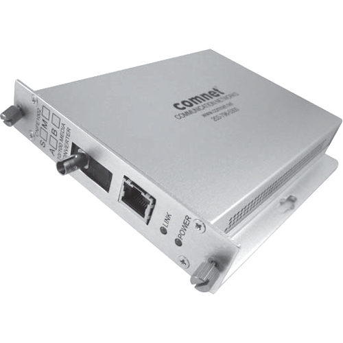 ComNet 10/100 Mbps Ethernet Electrical to Optical Media Converter CNFE1004SAC1A-M
