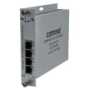ComNet 10/100T(X) 4TX Ethernet Self-managed Switch CNFE4SMS
