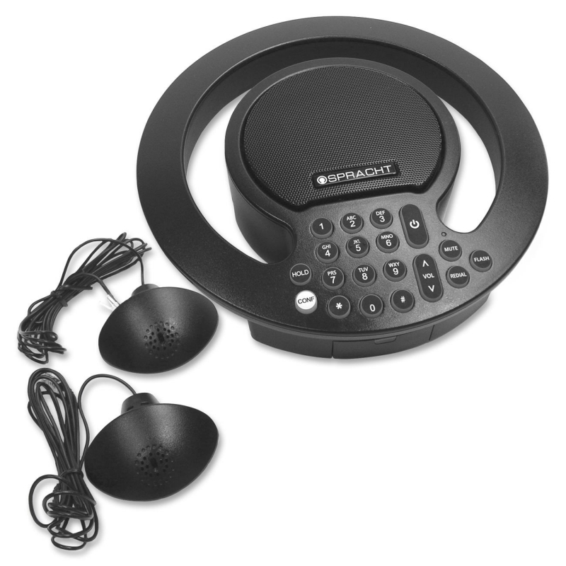 Spracht Aura SoHo Plus Desktop Conference Room Speakerphone with 5 Microphones CP2018 SPTCP2018