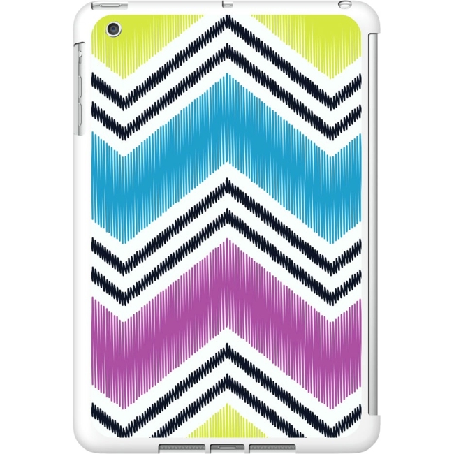 OTM iPad Mini White Glossy Case Bold Collection, Chartreuse IMV1WG-BLD-02
