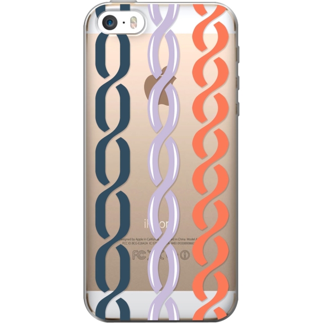 OTM iPhone 5 Clear Case Hipster Collection, Nautical Links IP5V1CLR-HIP-12