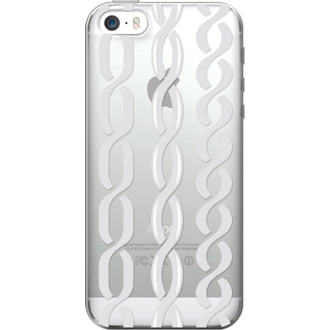 OTM iPhone 5 Clear Case Hipster Collection, Iced Links IP5V1CLR-HIP-13