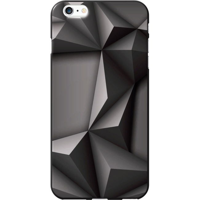OTM iPhone 6 Plus Black Matte Case Black/Black Collection, Rugged IP6PV1BM-BOB-09