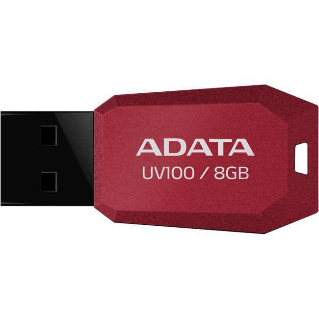 Adata DashDrive Slim Bevelled USB Flash Drive AUV100-8G-RRD UV100