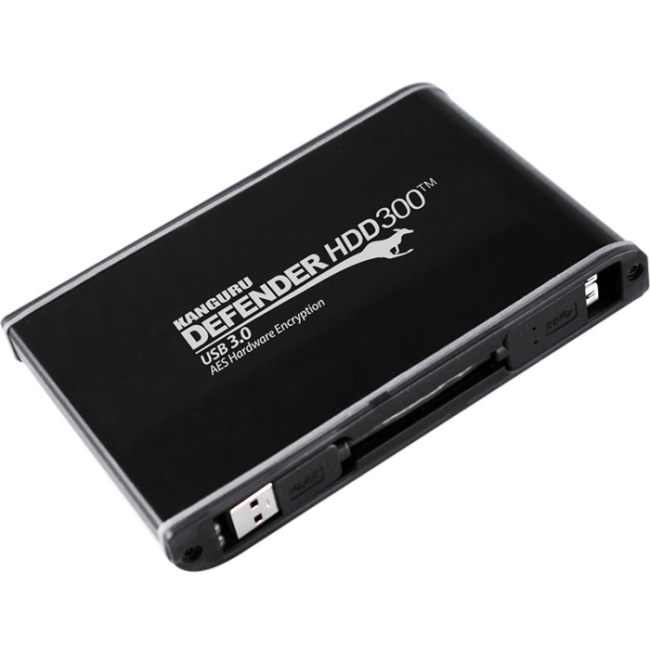 Kanguru Defender SSD300 - Encrypted USB3.0 Solid State Drive, FIPS 140-2-256S KDH3B-300F-256S