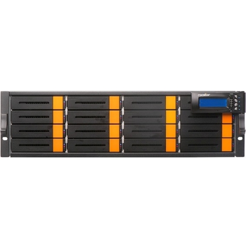Rocstor Enteroc Fibre 16 GB - SAS 6 GB - 16 Bay - 3U Rackmount RAID Storage System R3U16DDFGS6-S32 F1630