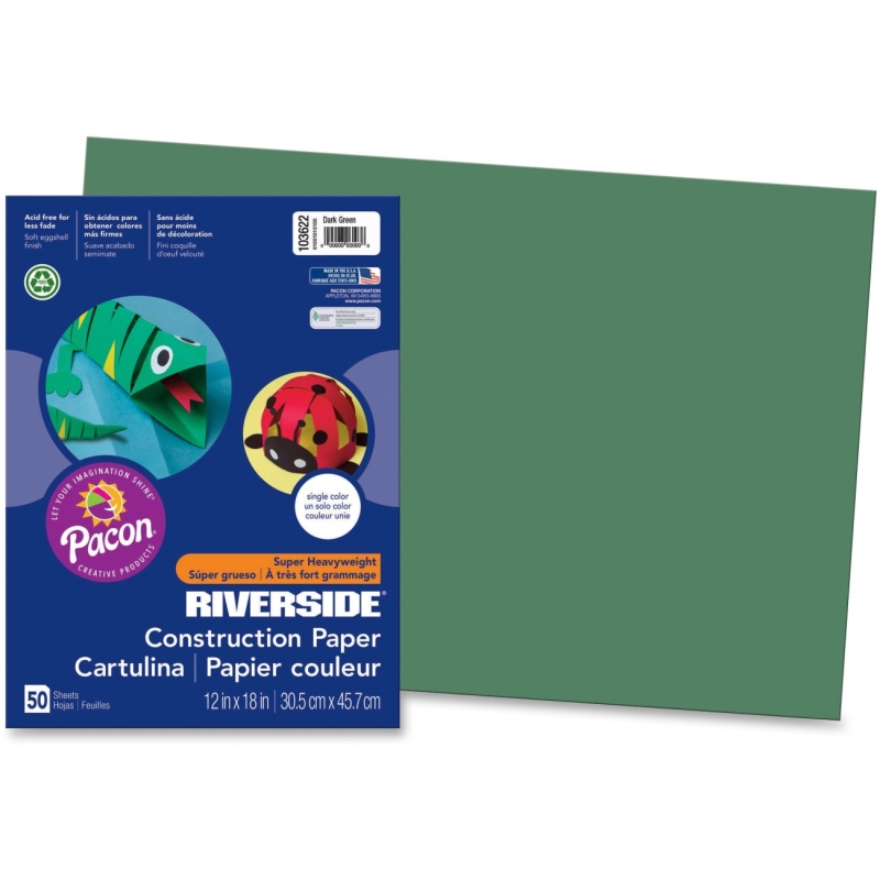 Pacon Riverside Groundwood Construction Paper 103622 PAC103622