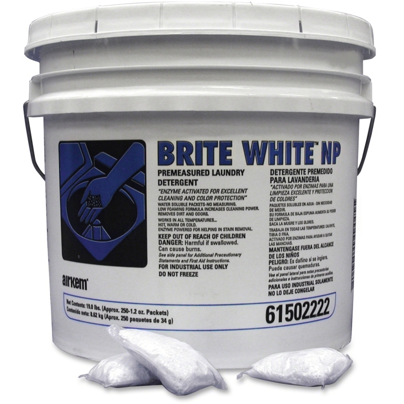 SKILCRAFT Ecolab Brite White - Non-Bleach Laundry Detergent 7930014942986 NSN4942986