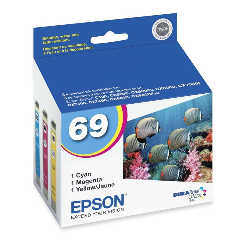 Epson DURABrite Combo Pack Color Ink Cartridge T069520-S EPST069520S
