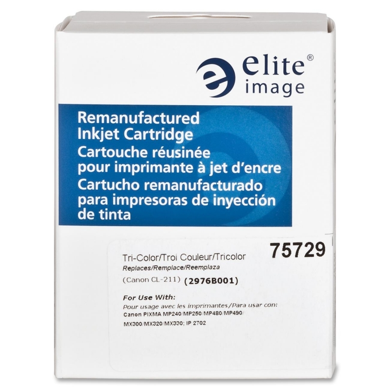 Elite Image Remanufactured Ink Cartridge Alternative For Canon CL-211 75729 ELI75729