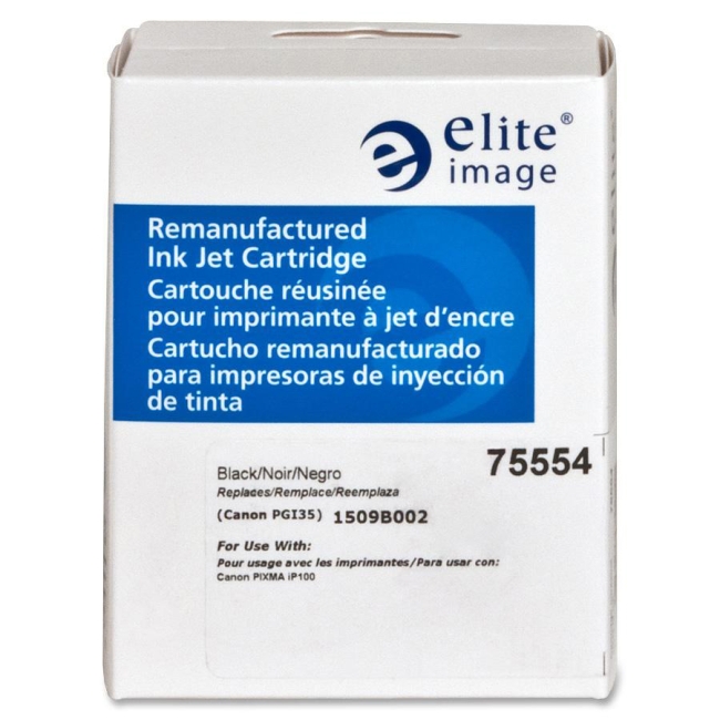 Elite Image Remanufactured Ink Cartridge Alternative For Canon PGI-35 75554 ELI75554