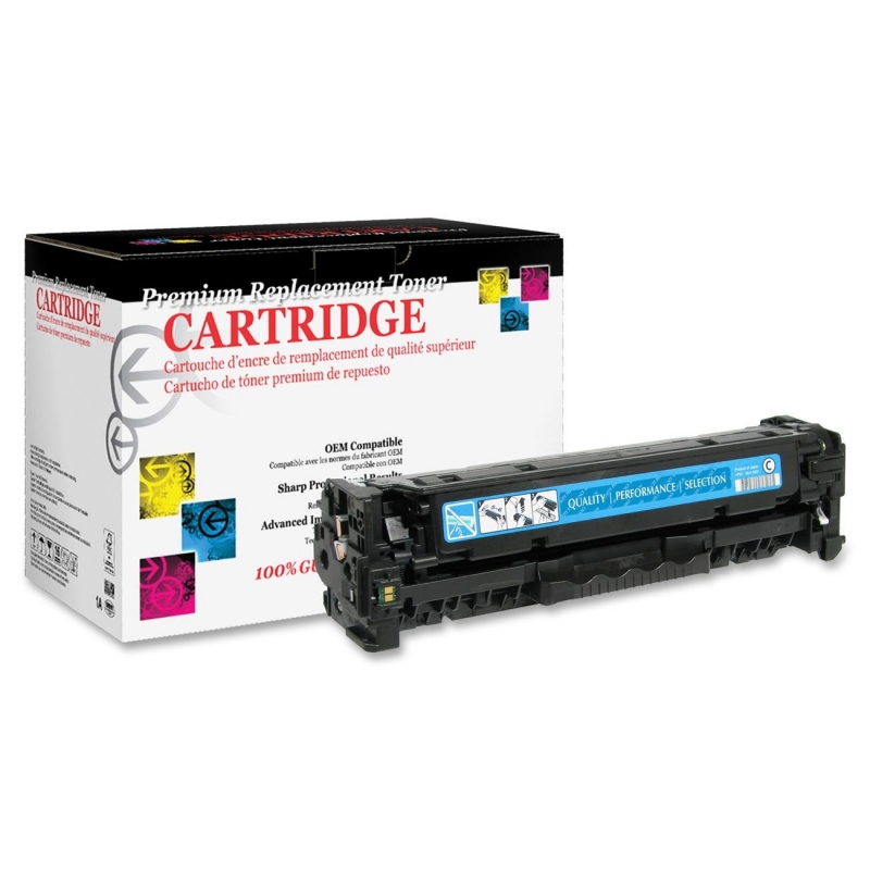 West Point Remanufactured Toner Cartridge Alternative For HP 304A (CC531A) 200128P WPP200128P
