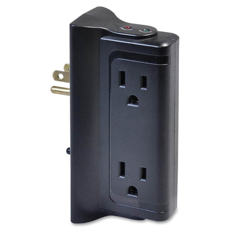 Compucessory 4 Outlet Wall Tap Surge Protector 25132 CCS25132