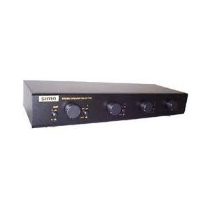 Sima 4 Pairs Multi Zone Speaker Selector with Volume Controls SSW-L4EX