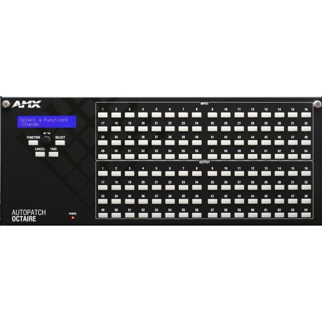 AMX Octaire Audio Switcher FGP44-3248-007 AVS-OCT-3248-007