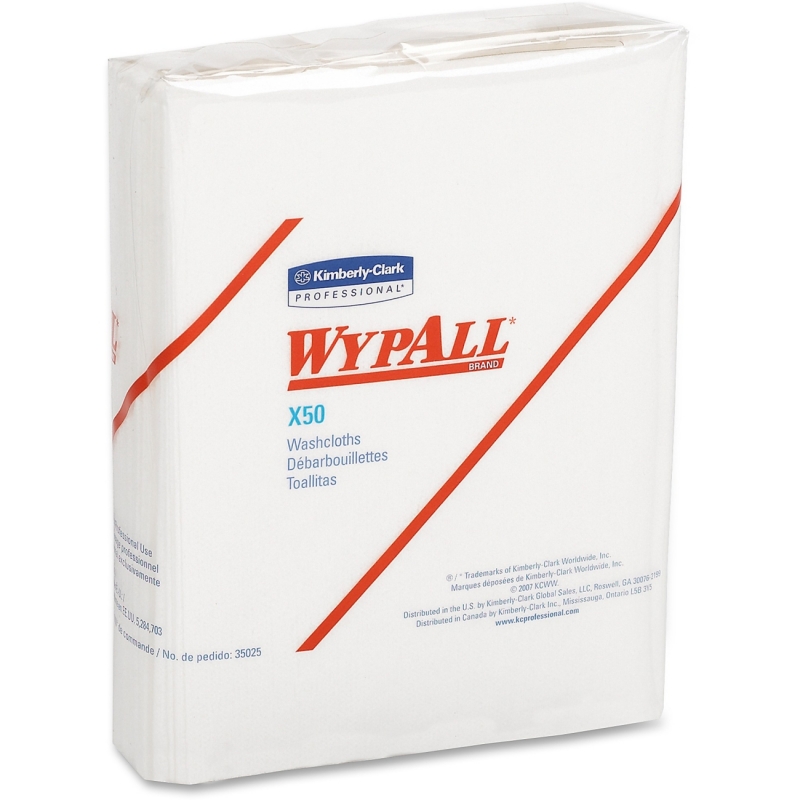 Wypall X50 Hydroknit 1/4 Fold Wipers 35025 KCC35025