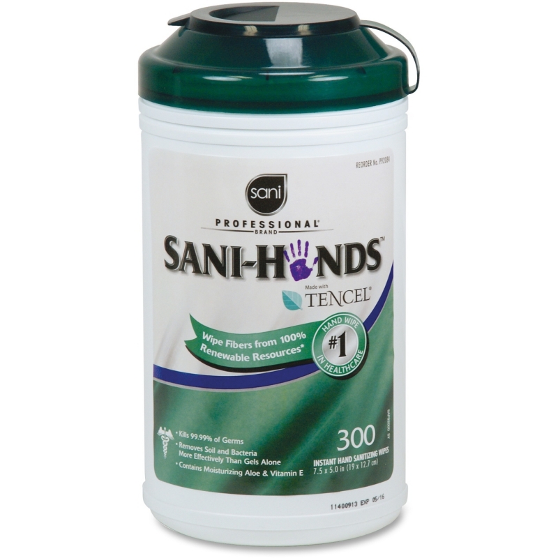 Nice-Pak Nice Pak Sani-Hands Instant Hand Sanitizing Wipes PSPH077084 NICPSPH077084