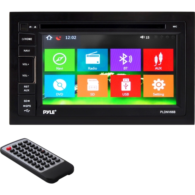 Pyle Automobile Audio/Video GPS Navigation System PLDNV66B
