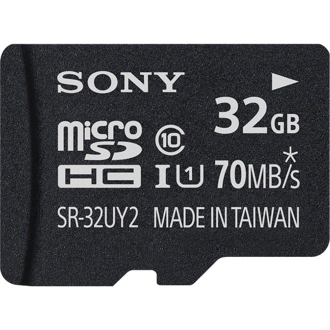 Sony 32GB micro SDHC Class 10 UHS-1 Memory Card SR32UY2A/TQ
