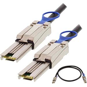 AddOn 50cm (1.64ft) SFF-8088 Male to SFF-8088 Male Black Mini-SAS Cable ADD-SFF8088-8088-0.5M