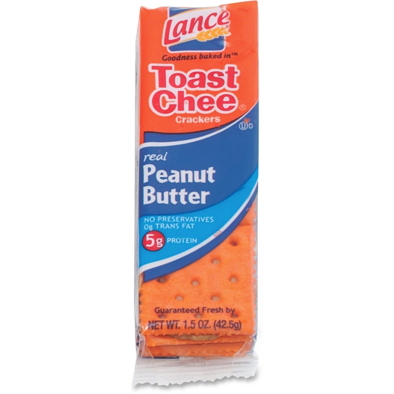 Lance Toast Chee Peanut Butter Cracker Sandwiches SN40653 LNESN40653