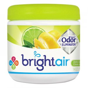 Bright Air Super Odor Eliminator, Zesty Lemon and Lime, 14 oz BRI900248EA 900248EA
