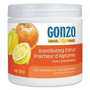 Natural Magic Odor Absorbing Gel, Scentillating Citrus, 14 oz Jar WMN4119DEA 4041EA